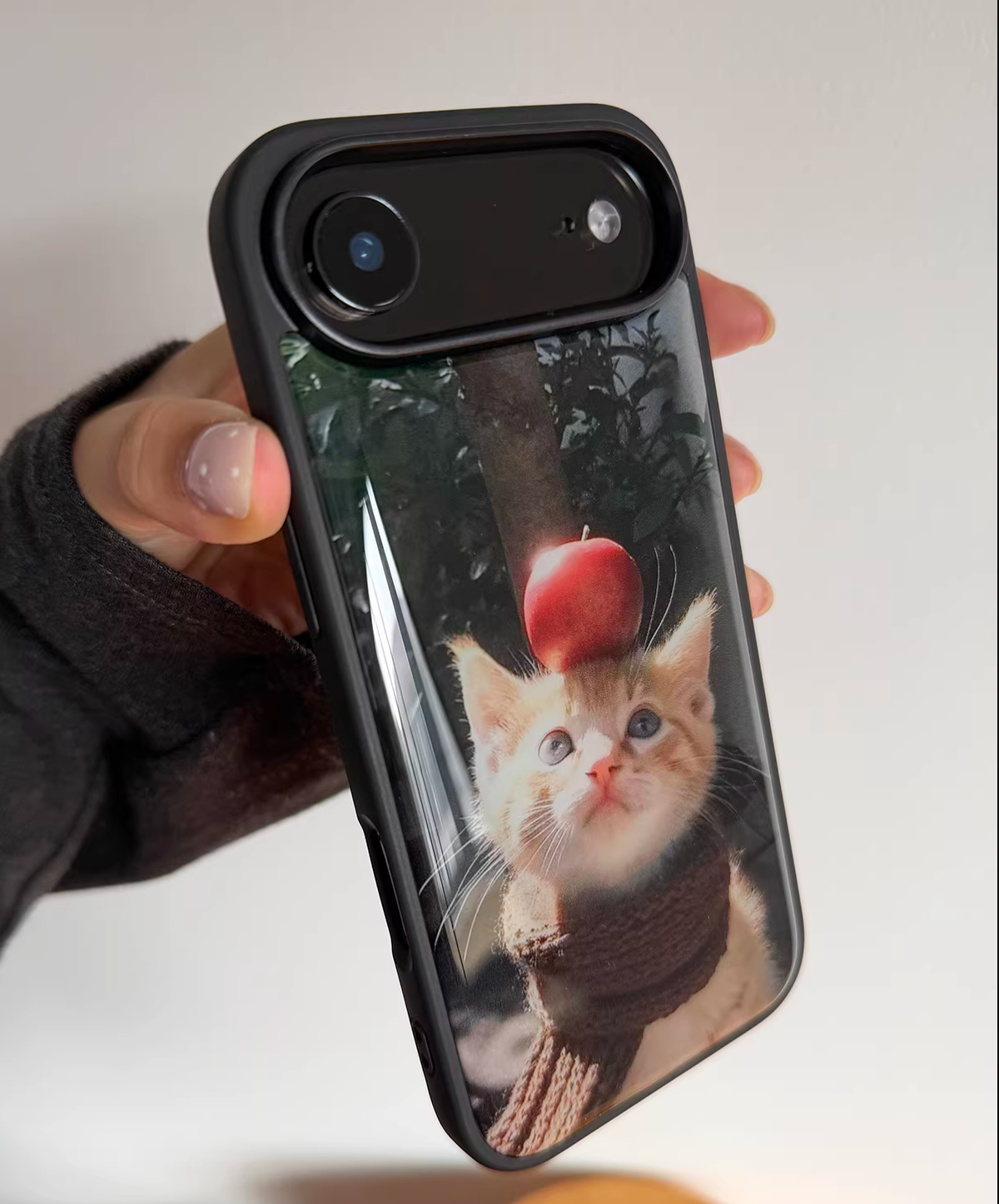 autumn cat phone case