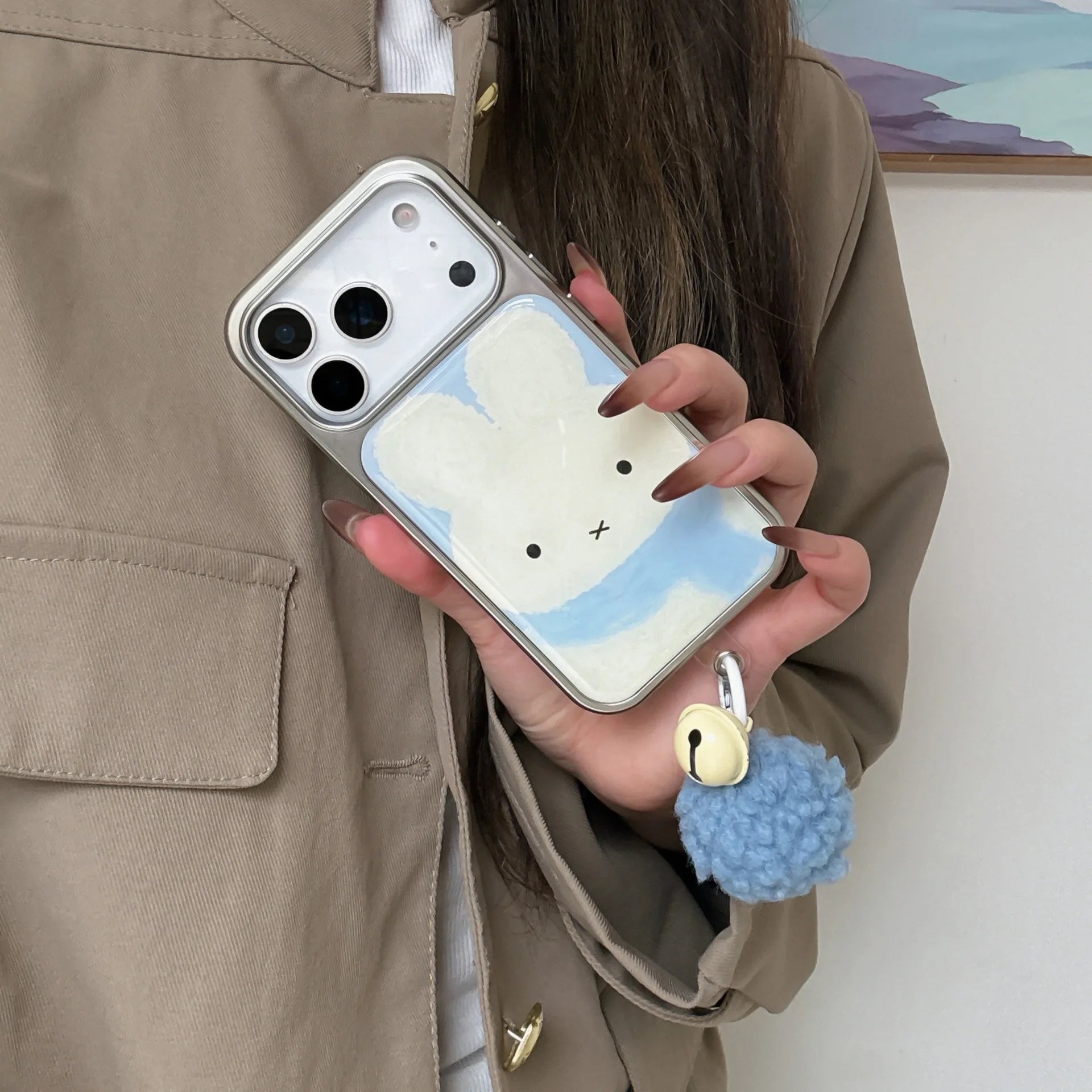 winter bunny phone case 🐰❄️