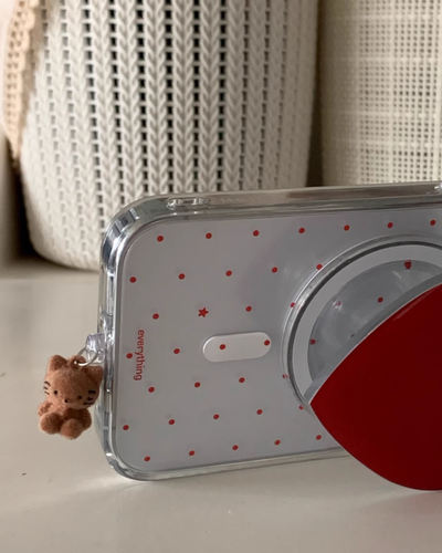 teddy bear charger charm