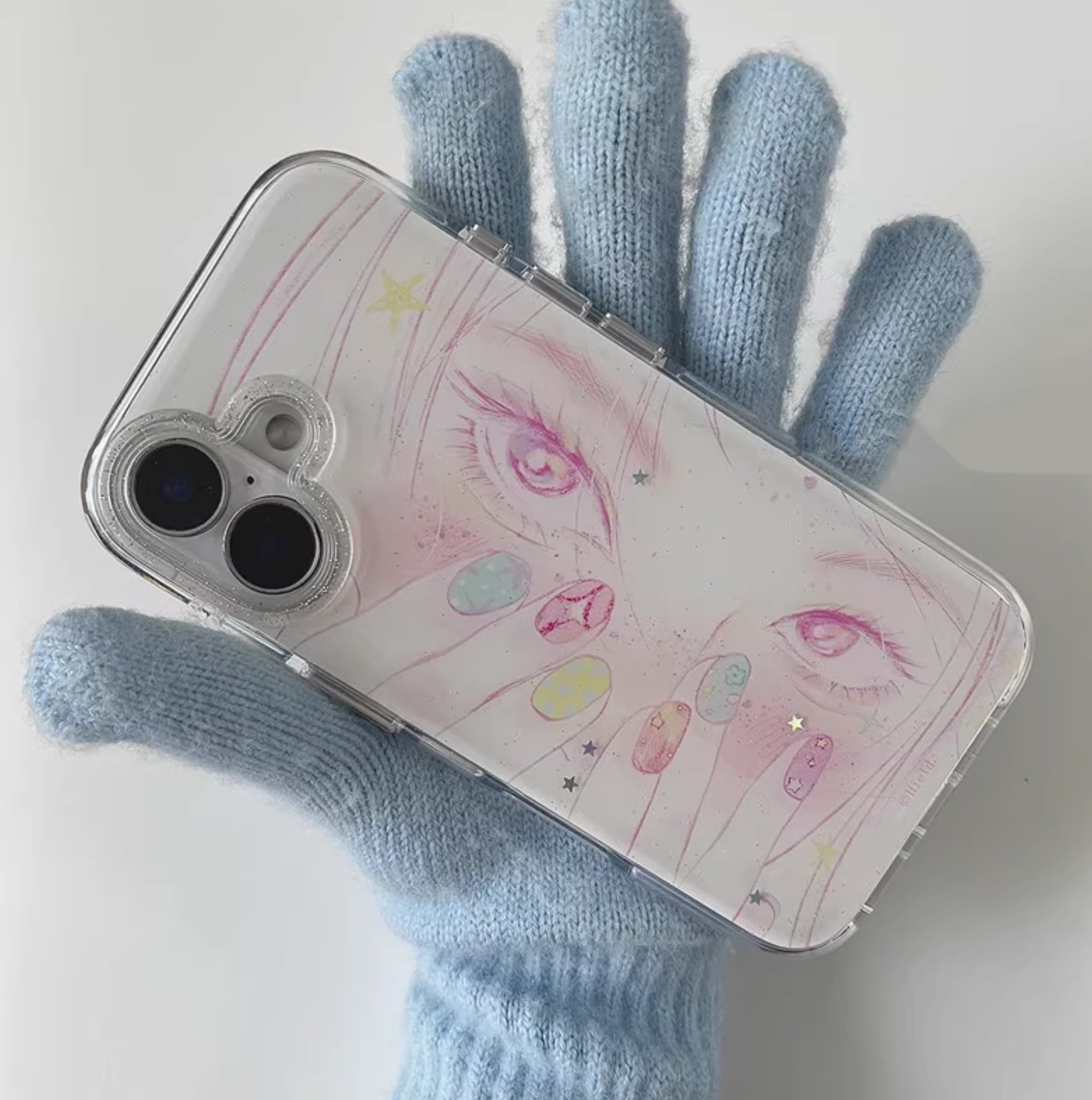 dreamy eyes phone case