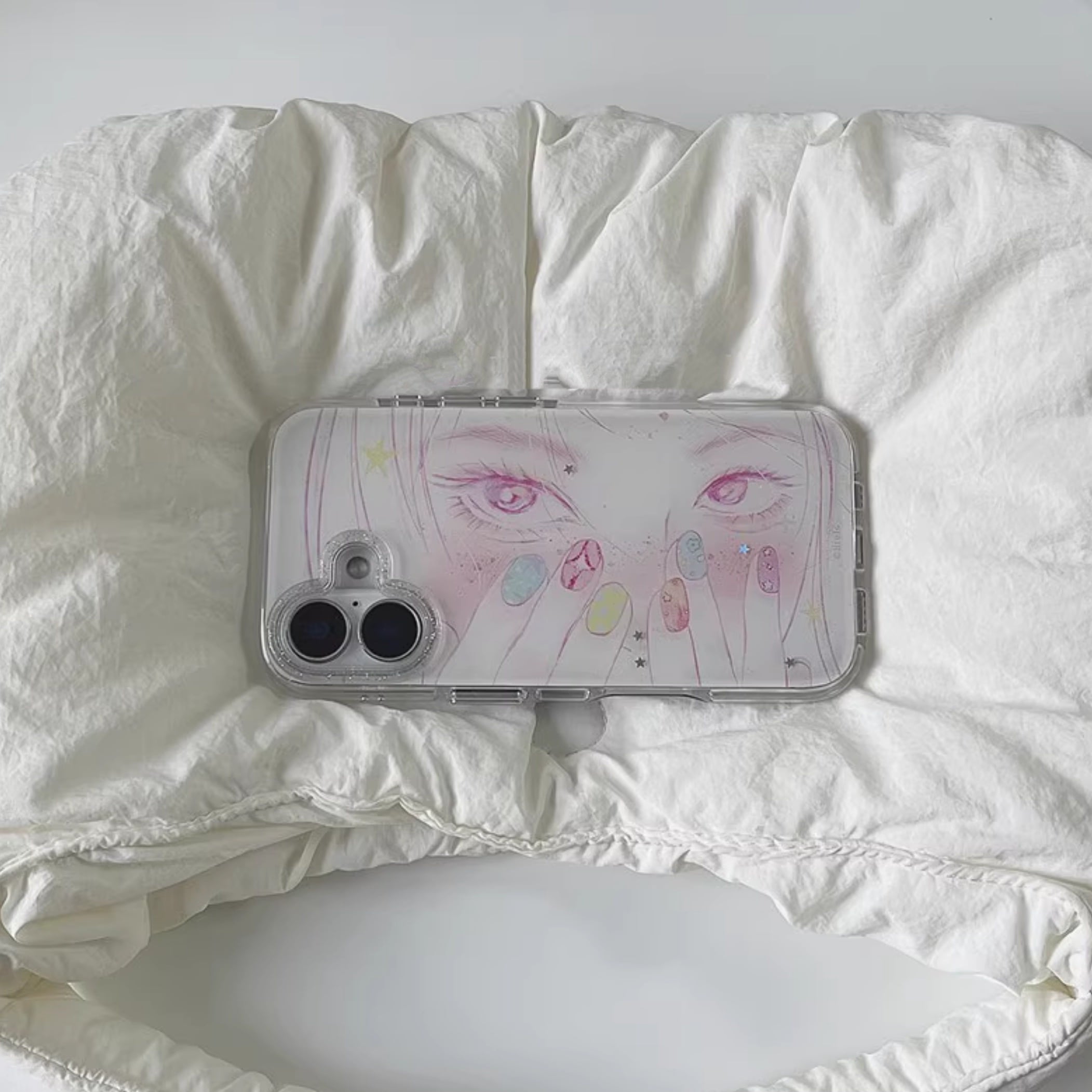 dreamy eyes phone case