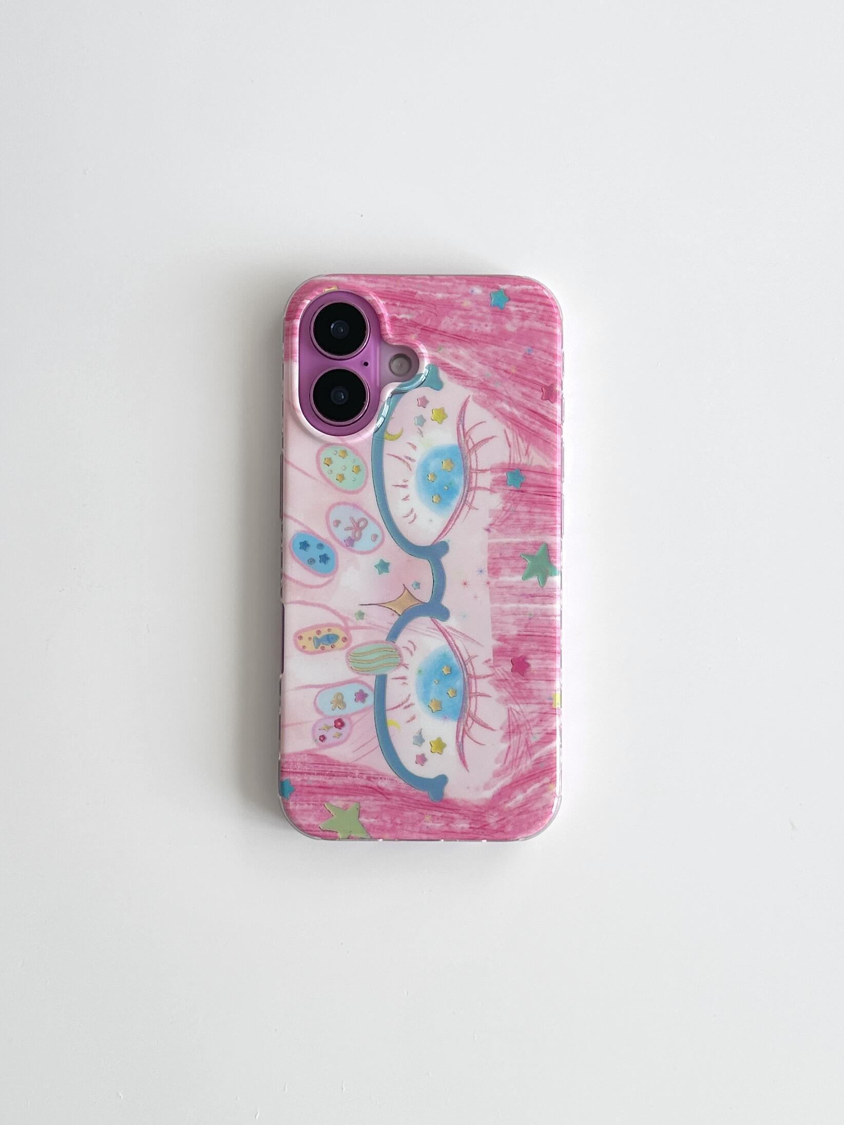 dreamy eyes phone case