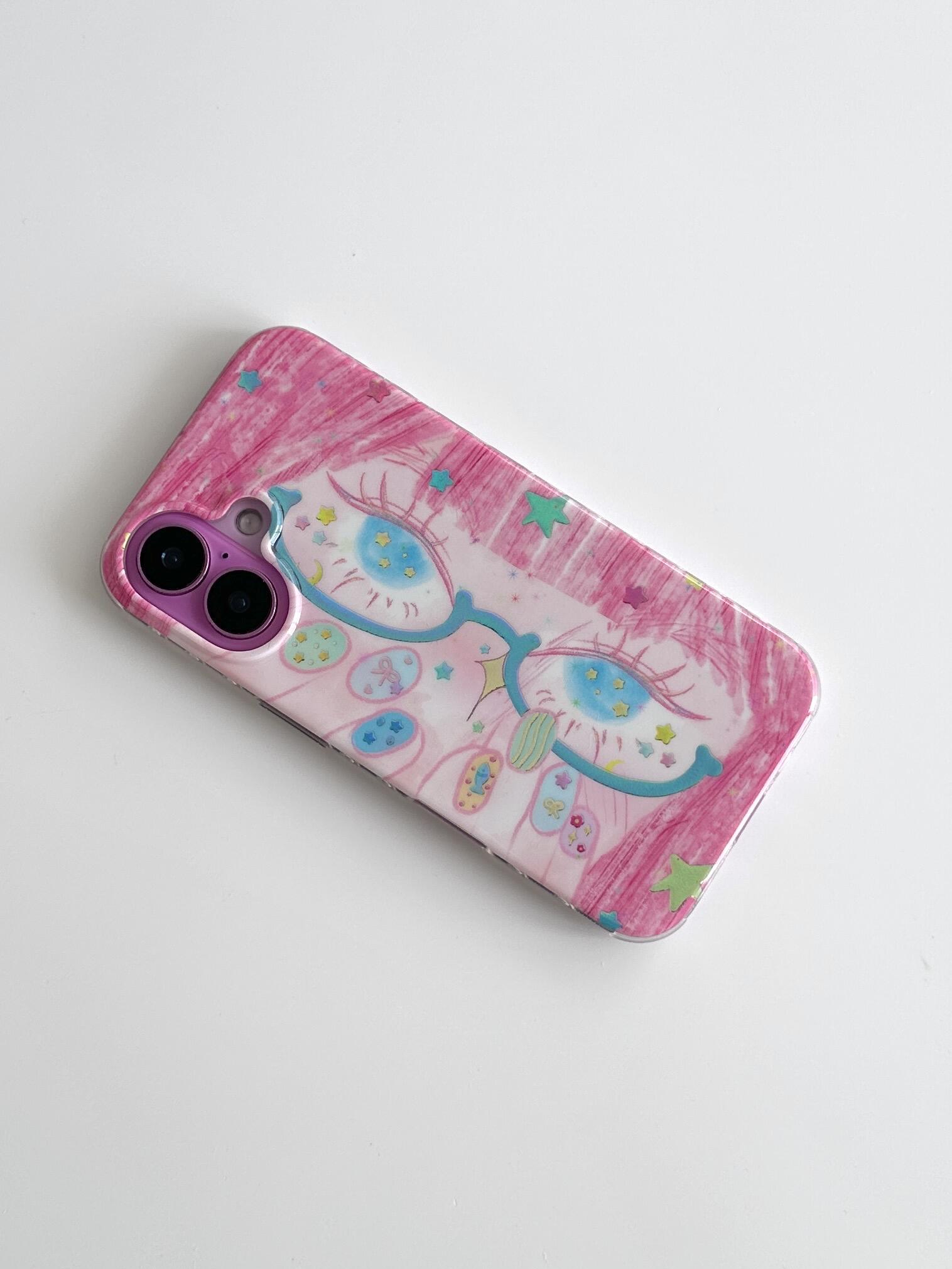 dreamy eyes phone case