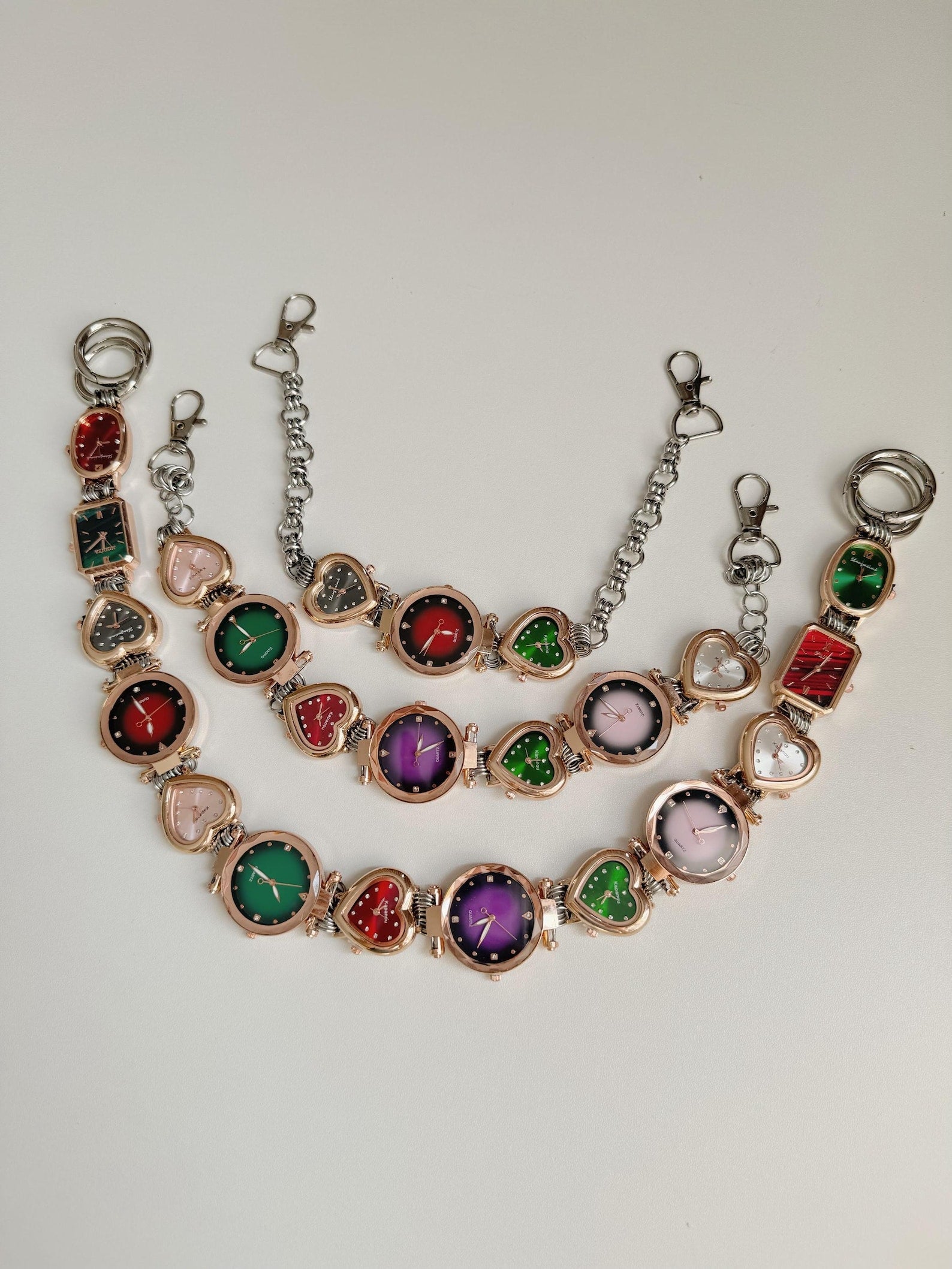 vintage watch bag strap chain