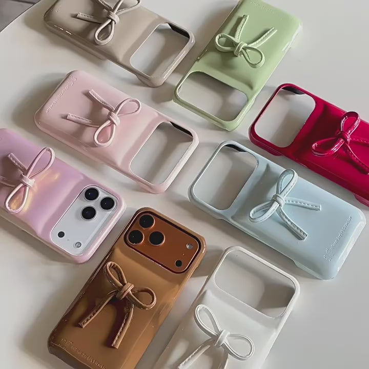 Load video: bow phone case