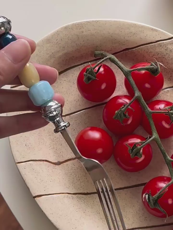 beaded cutlery collection