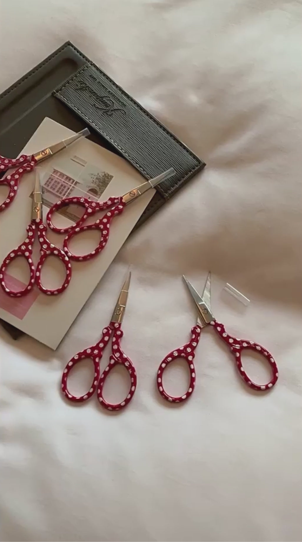 Load video: mini polka scissors ✂️