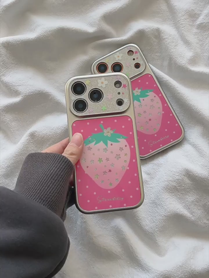 sweet strawberry phone case