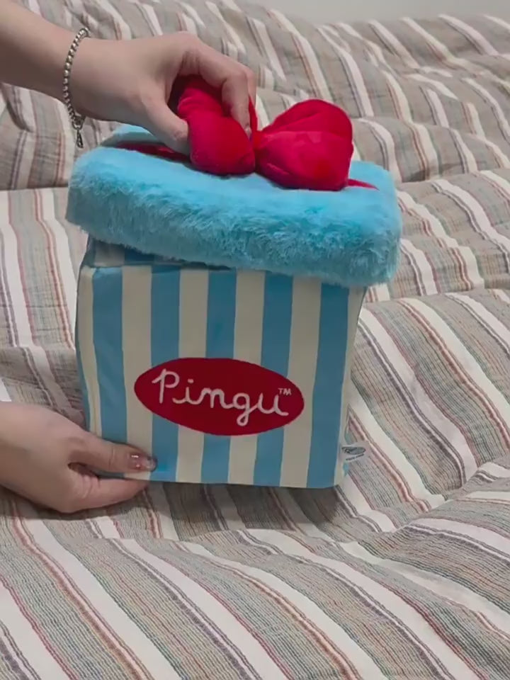 pingu birthday surprise gift box