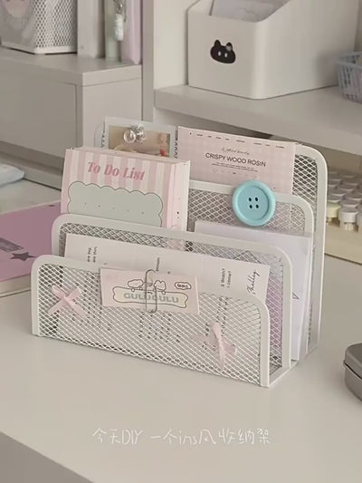 small desk note holder