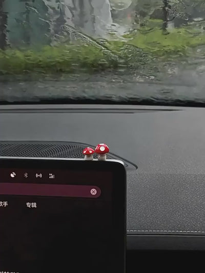 mini mushroom ornament